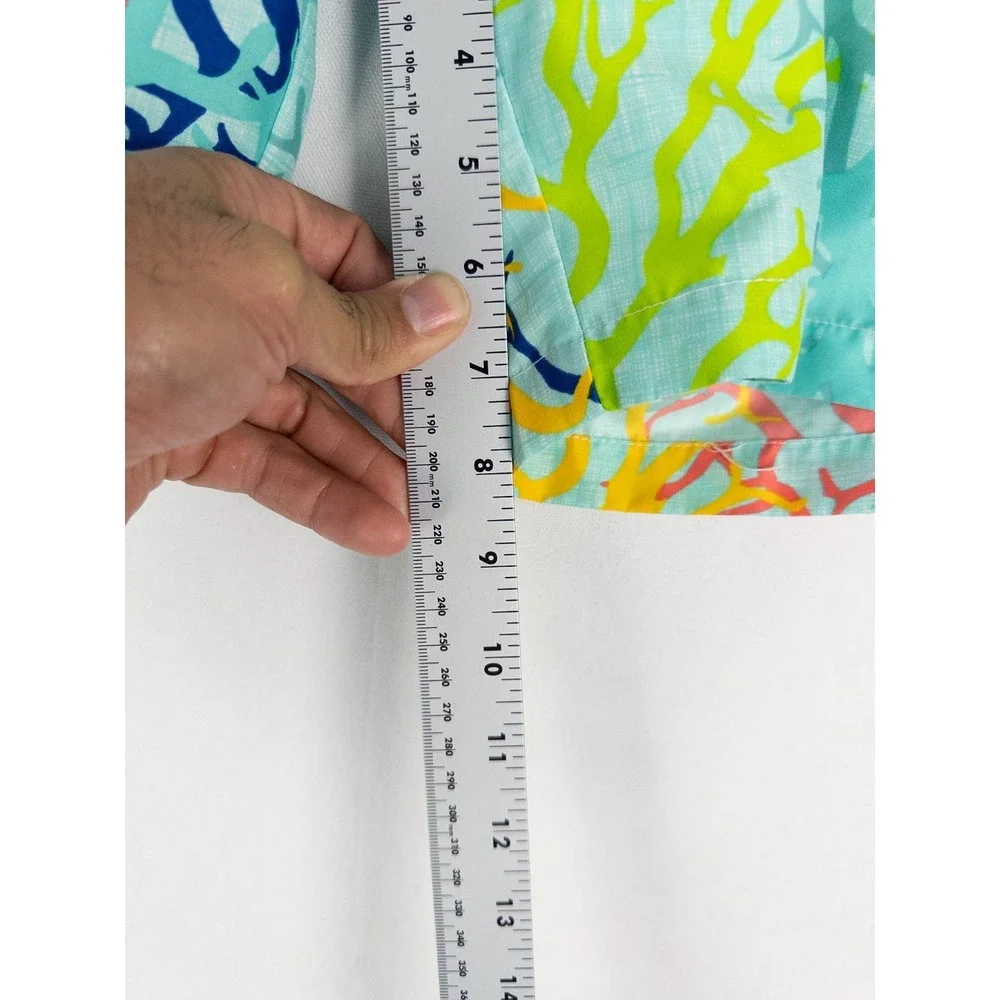 VTG Peter Millar Swim Trunks Mens XL All Over Print Mesh Vacations Coastal Aloha